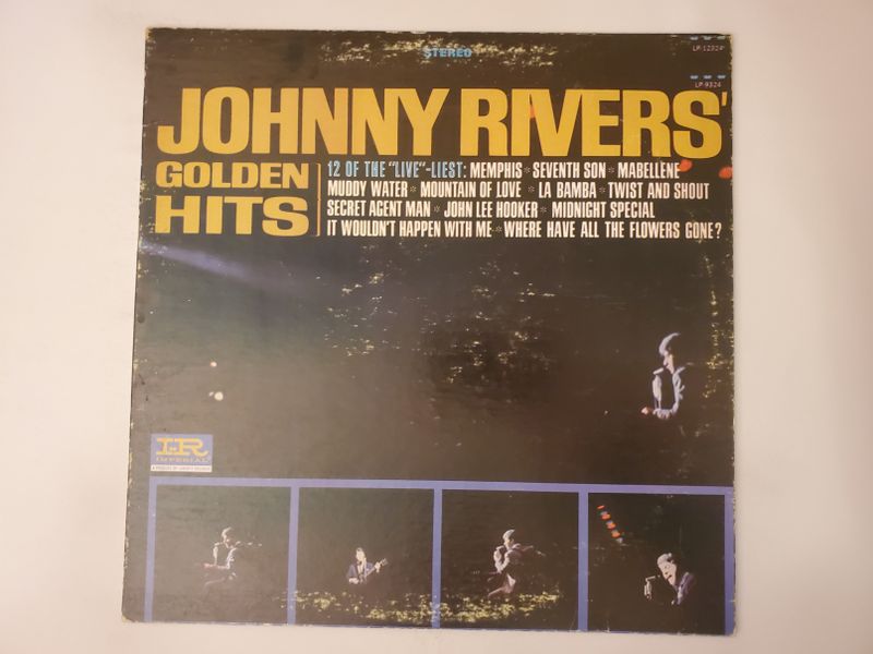 Johnny Rivers Golden Hits vinyl record